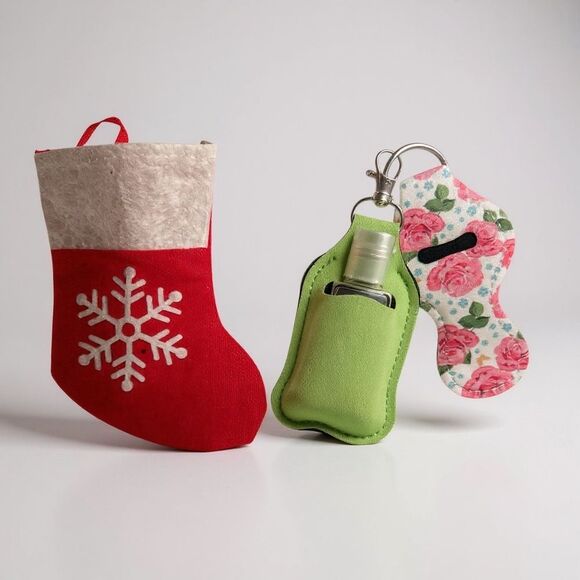 S4. Keep the Hands Clean- Lips Healthy and Hydrated - On the Go Keychain Set - Picture 2 of 4